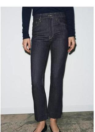 Джинсы bootcut zara со средней посадкой новые в упаковке с бирками