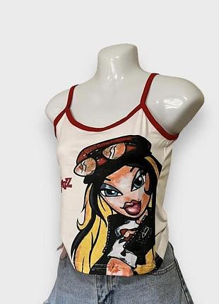 Белый топ bratz shein y2k