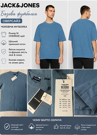 Базовая футболка jack &amp; jones premium