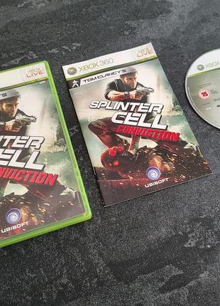 Диск tom clancy`s splinter cell conviction (xbox 360)