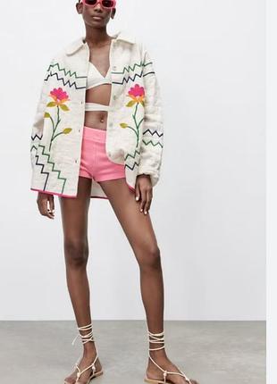 Куртка zara бавовняна