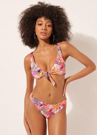 Calzedonia яркий двусторонний купальник бикини
