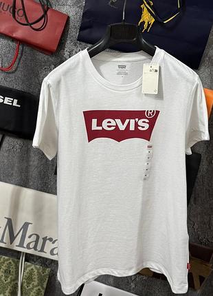 Футболка жіноча levi’s san francisco білий чорний s m