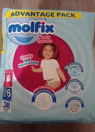 Подгузники - трусики molfix 6
