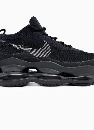 Кроссовки мужские, кроссовки женские, 1в1 люкс качество, кожа, nike air max scorpion fk black, sky-nik-0550