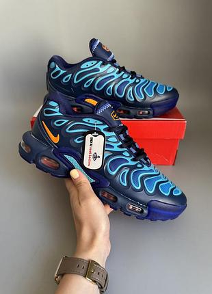 Кроссовки мужские, кроссовки женские, 1в1 люкс качество, кожа, nike air max tn plus drift blue, sky-nik-0848