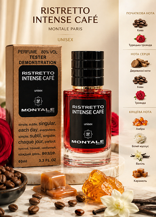 Ristretto intense cafe🤎🤎 нішевий шлейфовий аромат