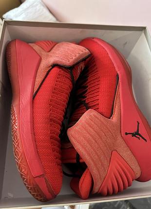 Кросівки nike air jordan xxxii «rosso corsa», розмір 43 (27,5)