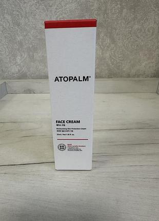 Крем для обличчя з багатошаровою емульсією atopalm face cream, 35 мл