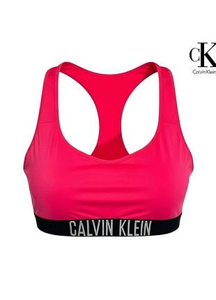 Оригинальный женский топ calvin klein размер s розовый топик келвин кляйн калвин клейн спортивный с а1