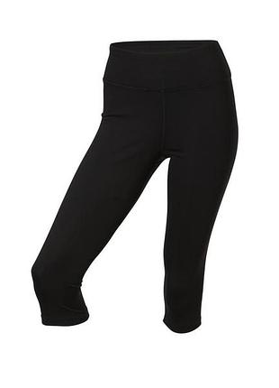 Спортивные леггинсы капри-бриджи для женщины crivit lycra® 473253 m черный