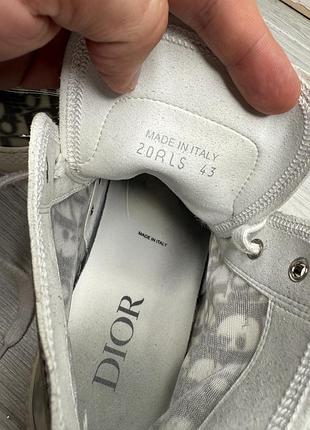 Крутые кеды модель dior b23 8