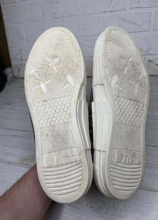 Крутые кеды модель dior b23 7