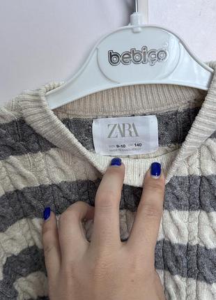 Теплий світер zara 2