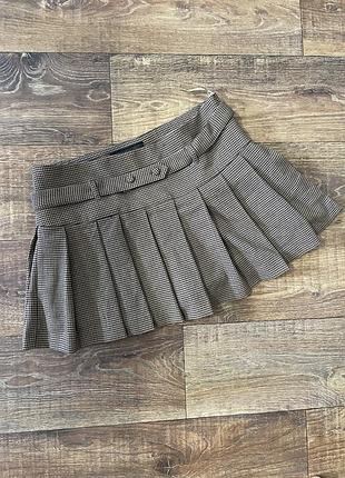 Спідниця-шорти zara; s; плісирована
