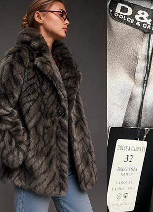 Полушубок dolce&gabbana