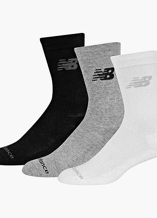 Шкарпетки унісекс new balance prf cotton cush crew (3 пари) multi las95363wm 34-38