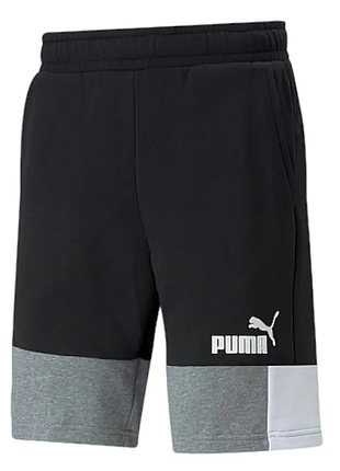 Шорти puma essentials+ block - чорний код продукту: 847429 01