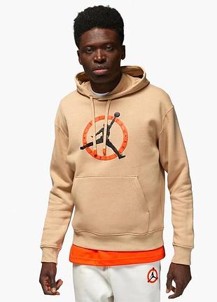 Худі чоловіче air jordan flight mvp beige fb7050-277 m