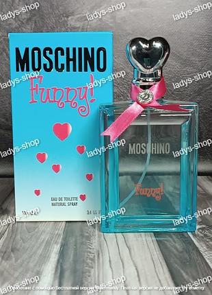 Жіноча туалетна вода moschino funny (москіно фанні) 100 мл