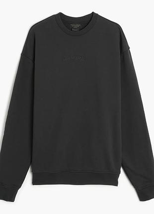 Світшот чоловічий air jordan wordmark fleece sweatshirt black fj7788-045 s