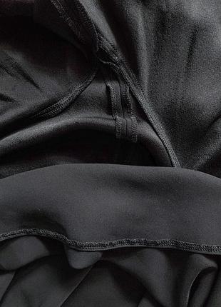Черное винтажное макси платье marilyn anselm for hobbs с асимметричным низом, s размер 8