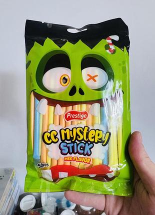 50шт/60 грн, кисло-солодкий порошок,  prestige cc mystery stick (мікс смаків)., вийшов строк