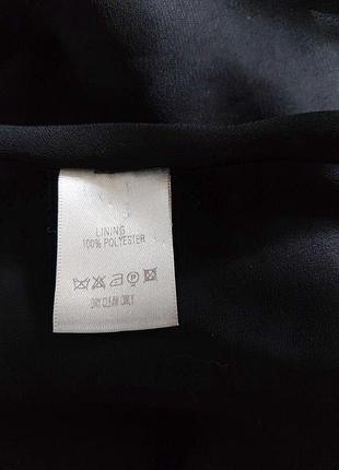 Черное винтажное макси платье marilyn anselm for hobbs с асимметричным низом, s размер 9