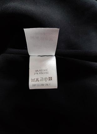 Черное винтажное макси платье marilyn anselm for hobbs с асимметричным низом, s размер 10