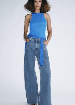 Джинси zara wide leg