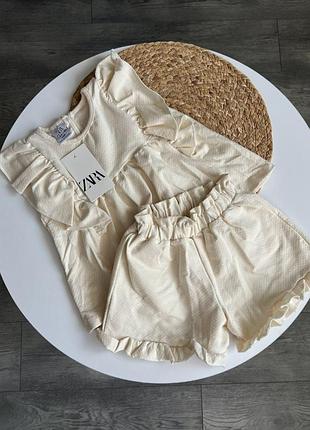 Zara красивий святковий комплект для дівчинки 🥰