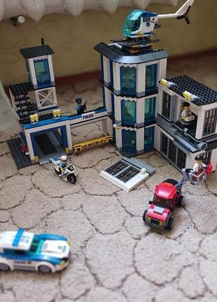 Конструктор bela cities поліцейська дільниця 10605  (сумісний з lego 60141)