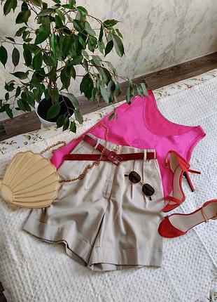 Шикарні трендові шорти бермуди з підкатом