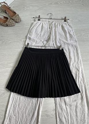 Чорна спідниця шорти zara