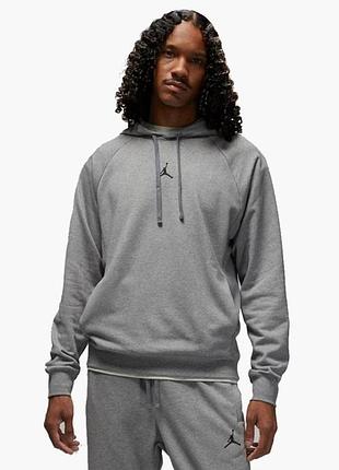 Худі чоловіче air jordan dri-fit sport crossover grey dq7327-091 s