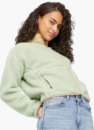 Кофта жіноча the north face womens extreme pile full-zip jacket green nf0a7urmn06 m