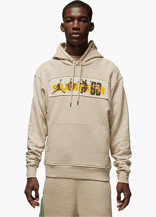 Худі jordan x union x bephies beauty supply fleece hoodie rattan