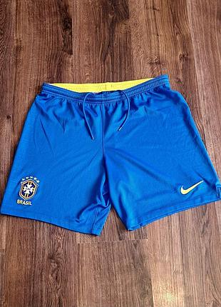 Мужские уникальные футбольные шорты jersey nike сборной бразили оригинал