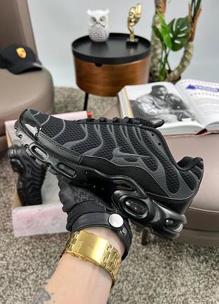 Мужские кроссовки nike air max tn plus black reflective 44-45