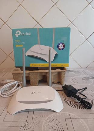 Маршрутизатор інтернет wifi4 tp-link tl-wr840n v6