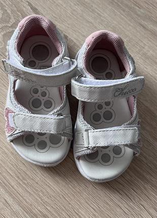 Босоніжки chicco gritty 21р 11,5см
