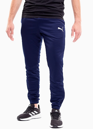 Брюки puma teamrise poly training - темно-синий 657390 06