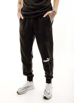 Штани чоловічі спортивні puma ess block x tape sweatpants 67517201