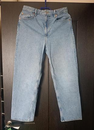 Джинсы мом брюки h&amp;m размер м