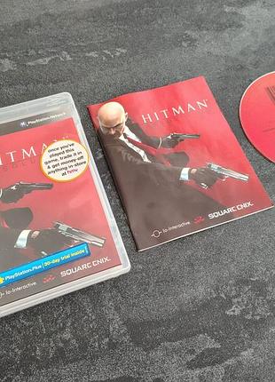 Диск hitman absolution (playstation 3)