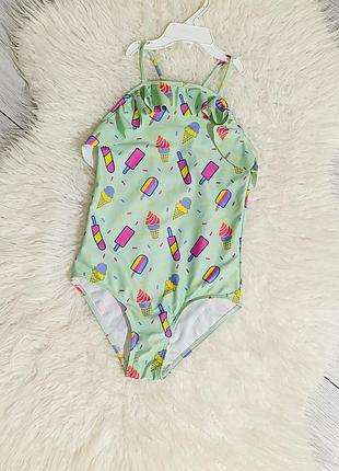 Купальник слитный на 7-8 лет