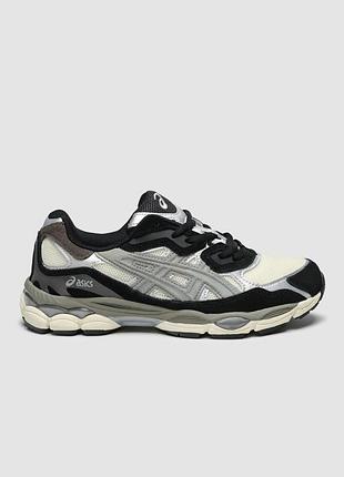 😍 кросівки жіночі asics gel-nyc ivory clay grey