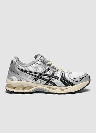 😍 кросівки жіночі jjjjound x asics gel kayano 14 silver/black