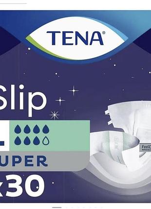 Підгузки для дорослих tena slip super large 30 шт.