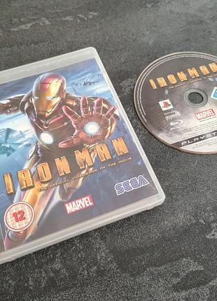 Диск iron man (playstation 3)